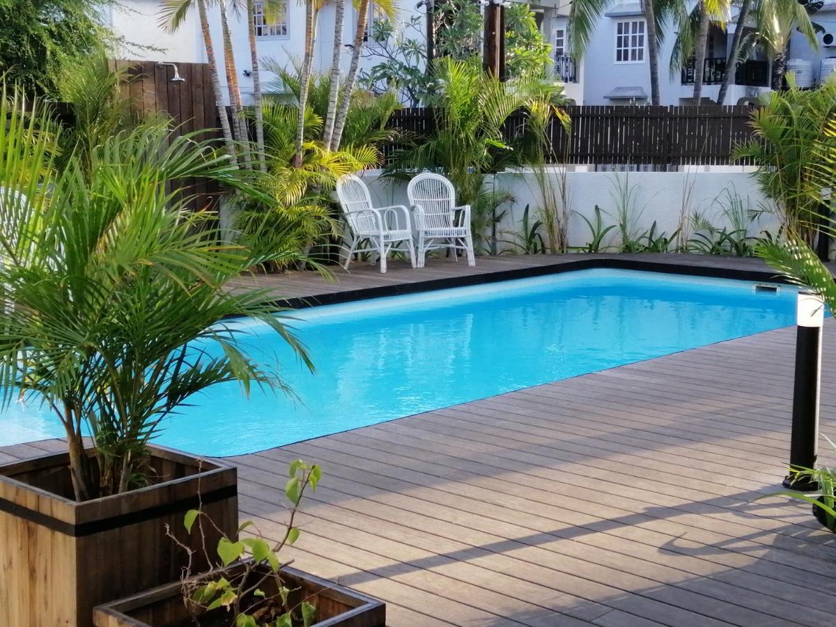 Les Cerisiers - Beach Apartment With Pool, Few Steps To The Beach Flic-en-Flacq Exterior foto